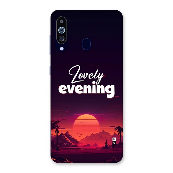 Lovely Evening Back Case for Galaxy M40