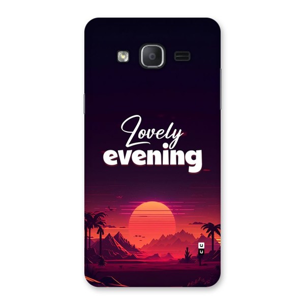 Lovely Evening Back Case for Galaxy On7 2015