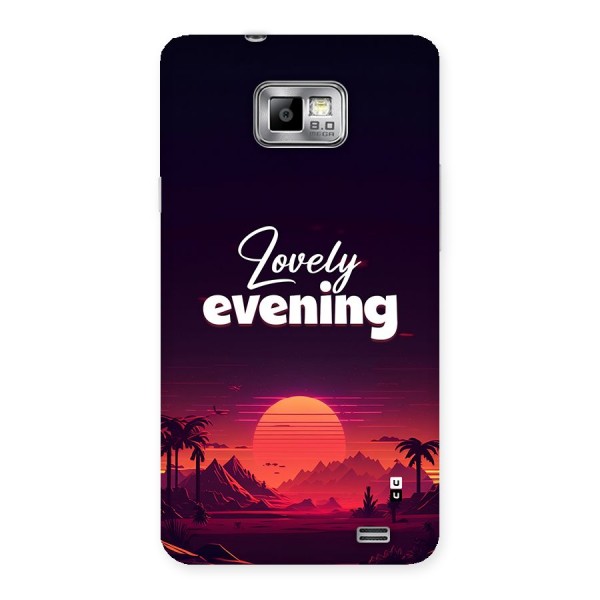 Lovely Evening Back Case for Galaxy S2