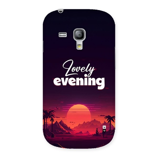 Lovely Evening Back Case for Galaxy S3 Mini