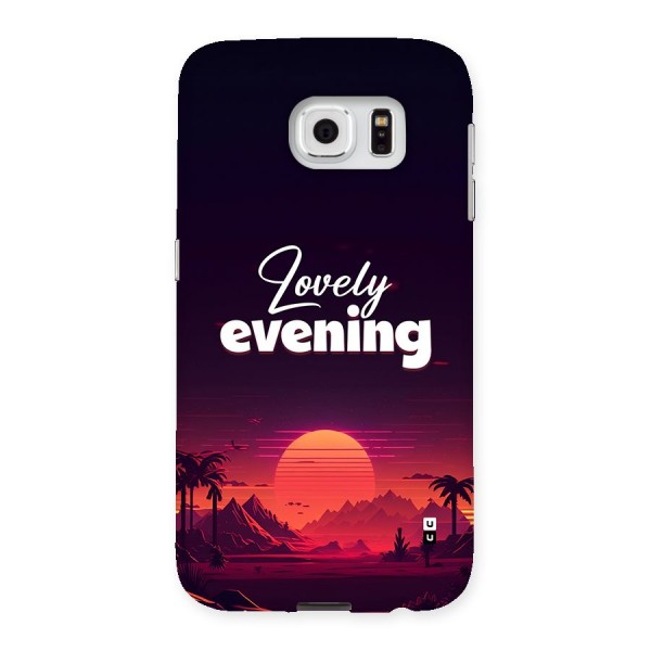 Lovely Evening Back Case for Galaxy S6
