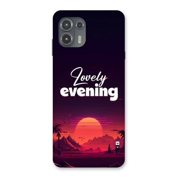 Lovely Evening Back Case for Motorola Edge 20 Fusion