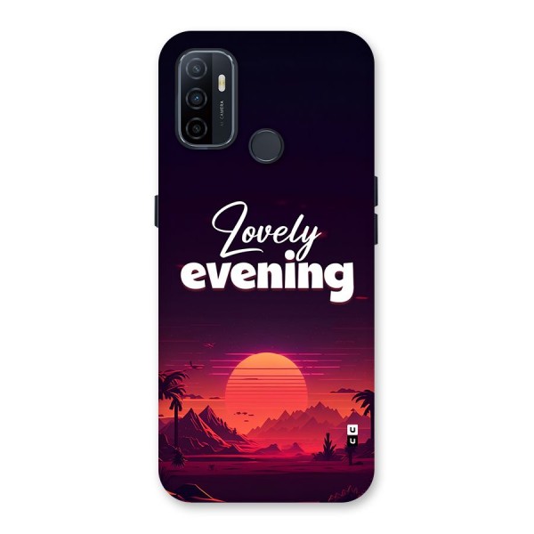 Lovely Evening Back Case for Oppo A32