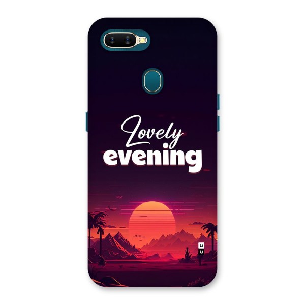 Lovely Evening Back Case for Oppo A7