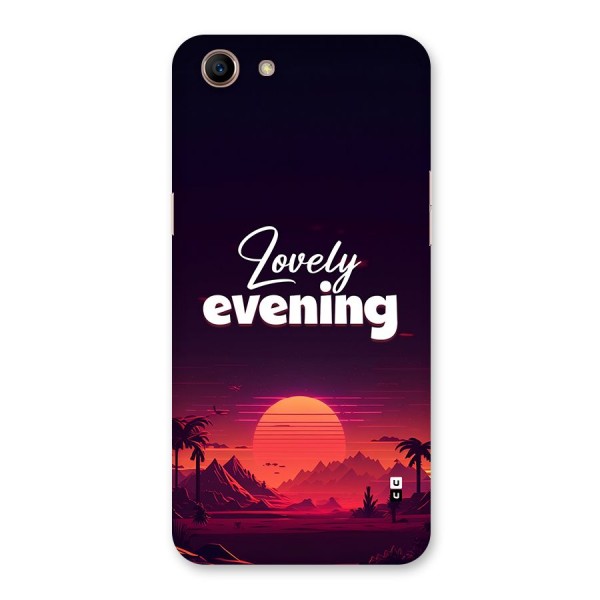 Lovely Evening Back Case for Oppo A83 (2018)