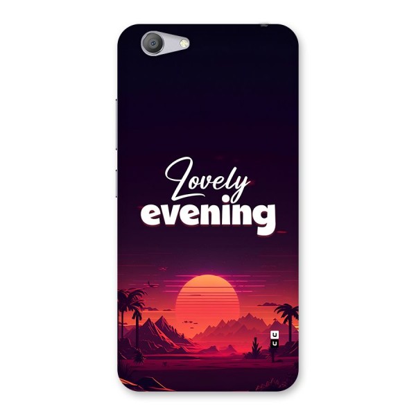 Lovely Evening Back Case for Vivo Y53