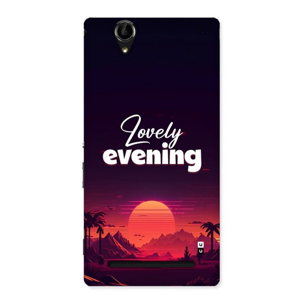 Lovely Evening Back Case for Xperia T2