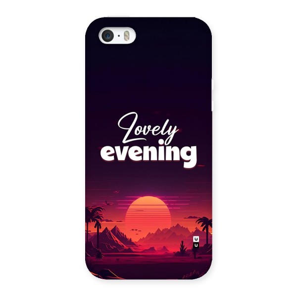 Lovely Evening Back Case for iPhone 5 5s