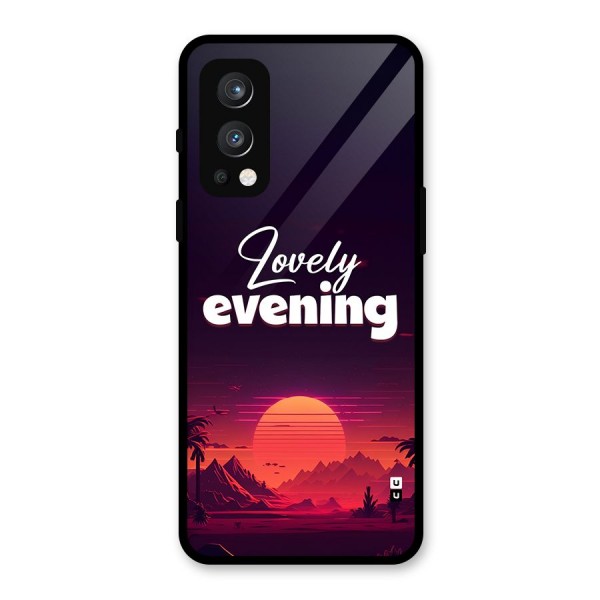 Lovely Evening Glass Back Case for OnePlus Nord 2 5G