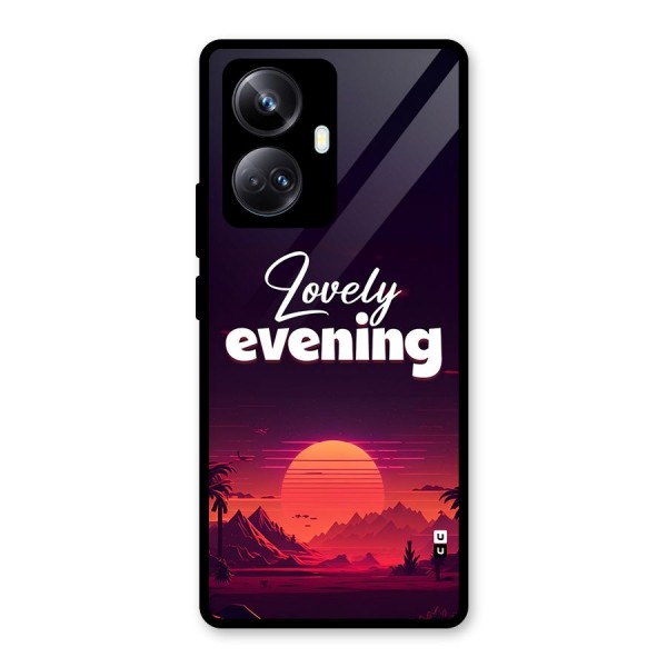 Lovely Evening Glass Back Case for Realme 10 Pro Plus