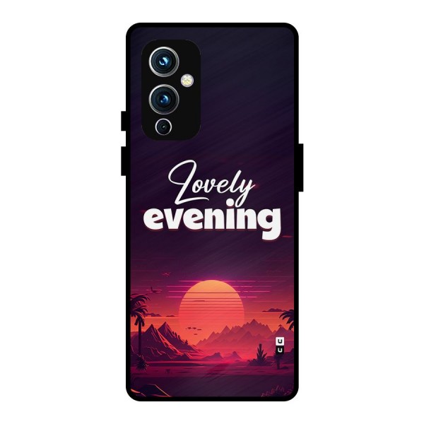 Lovely Evening Metal Back Case for OnePlus 9