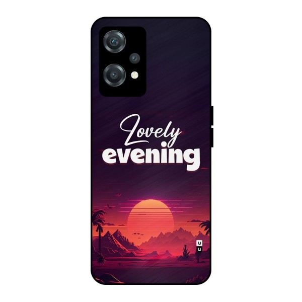 Lovely Evening Metal Back Case for OnePlus Nord CE 2 Lite 5G