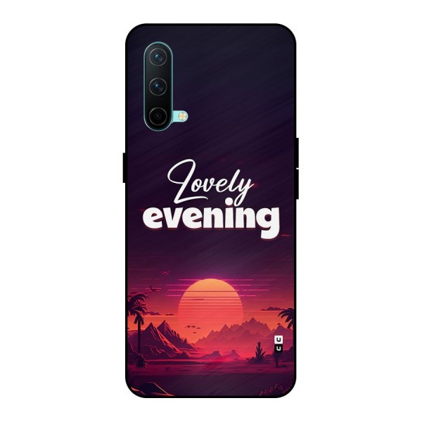 Lovely Evening Metal Back Case for OnePlus Nord CE 5G