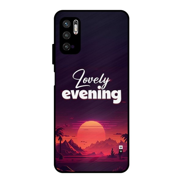 Lovely Evening Metal Back Case for Poco M3 Pro 5G