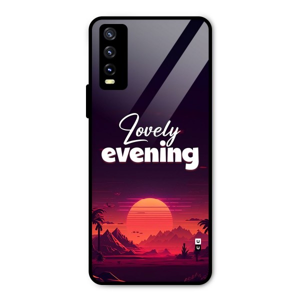 Lovely Evening Metal Back Case for Vivo Y20i