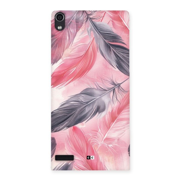 Lovely Feather Back Case for Ascend P6