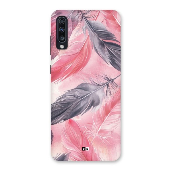 Lovely Feather Back Case for Galaxy A70