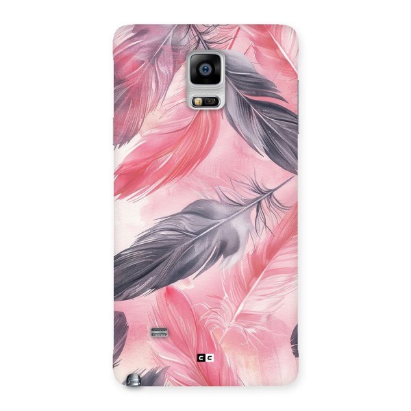 Lovely Feather Back Case for Galaxy Note 4