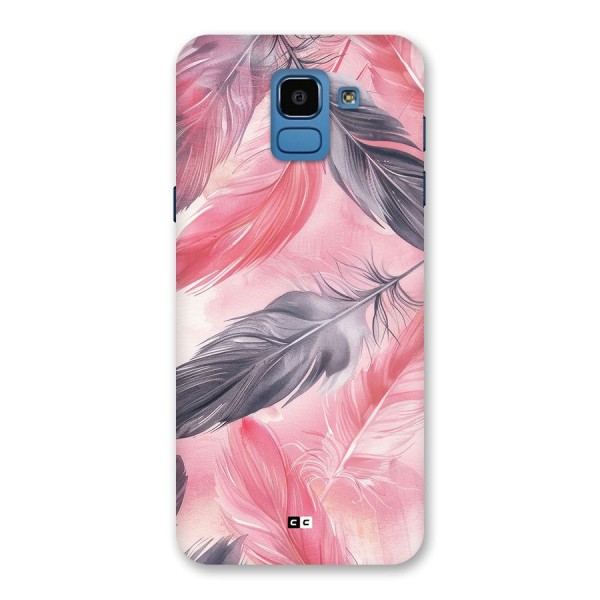 Lovely Feather Back Case for Galaxy On6