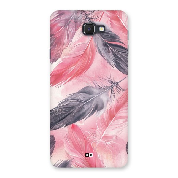 Lovely Feather Back Case for Galaxy On7 2016