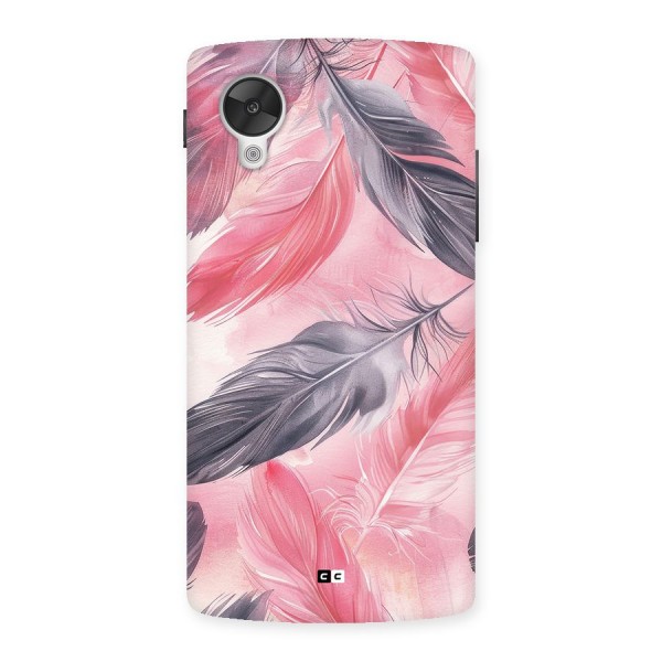 Lovely Feather Back Case for Google Nexus 5