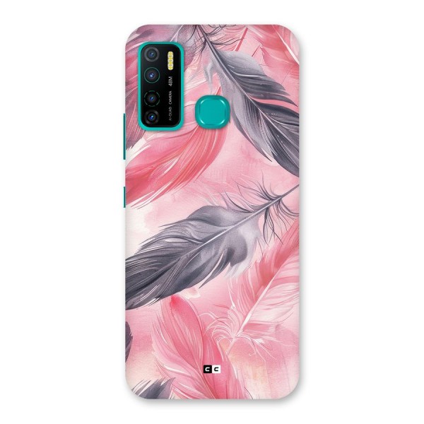Lovely Feather Back Case for Infinix Hot 9 Pro