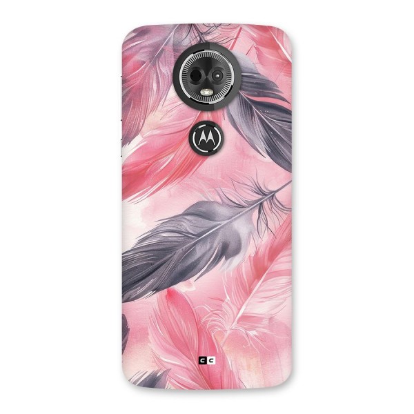 Lovely Feather Back Case for Moto E5 Plus