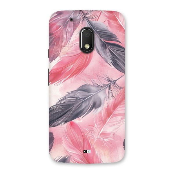 Lovely Feather Back Case for Moto G4 Play
