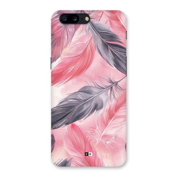 Lovely Feather Back Case for OnePlus 5