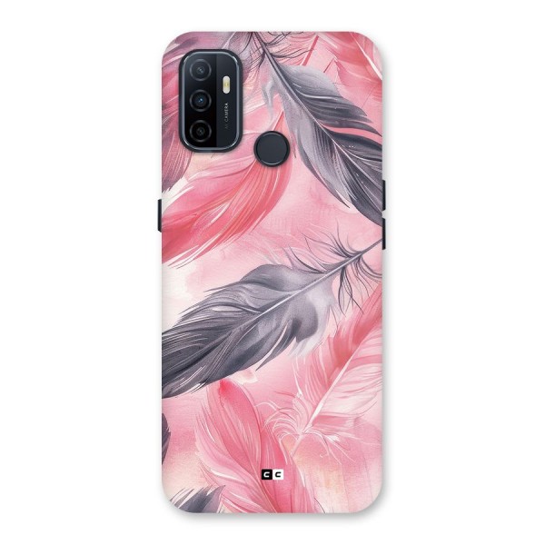 Lovely Feather Back Case for Oppo A33 (2020)