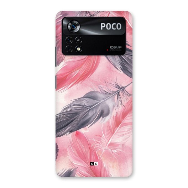 Lovely Feather Back Case for Poco X4 Pro 5G
