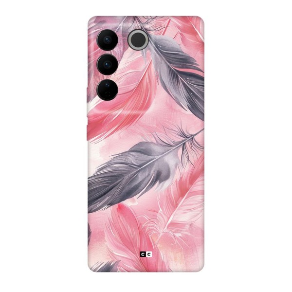 Lovely Feather Back Case for Vivo V27