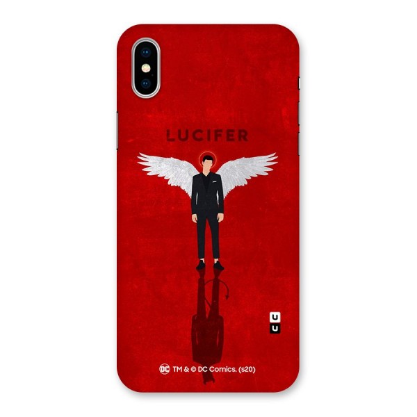 Lucifer Archangel Shadow Back Case for iPhone X
