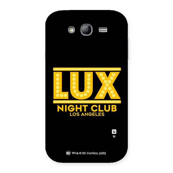 Lucifer Club Los Angeles Back Case for Galaxy Grand Neo Plus