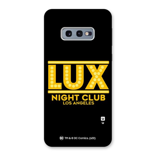 Lucifer Club Los Angeles Back Case for Galaxy S10e