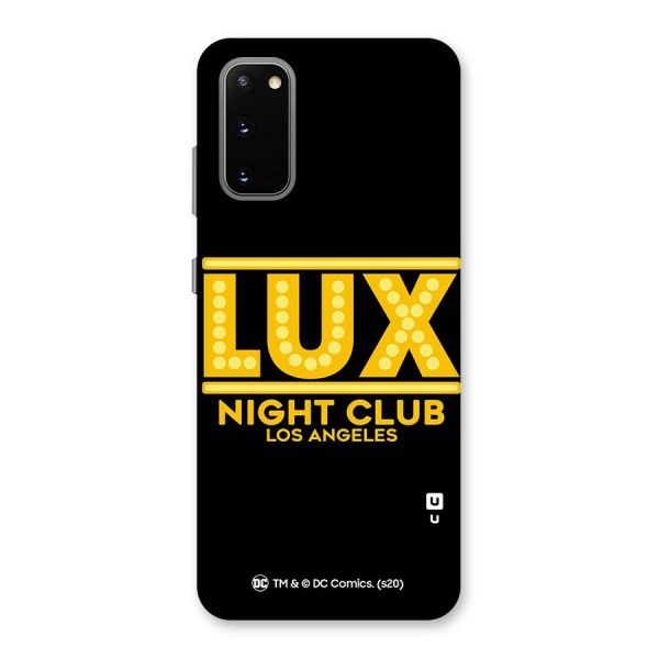 Lucifer Club Los Angeles Back Case for Galaxy S20