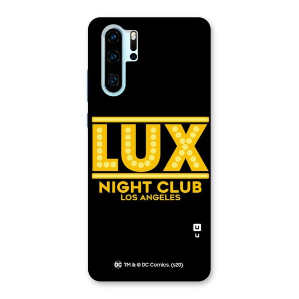Lucifer Club Los Angeles Back Case for Huawei P30 Pro