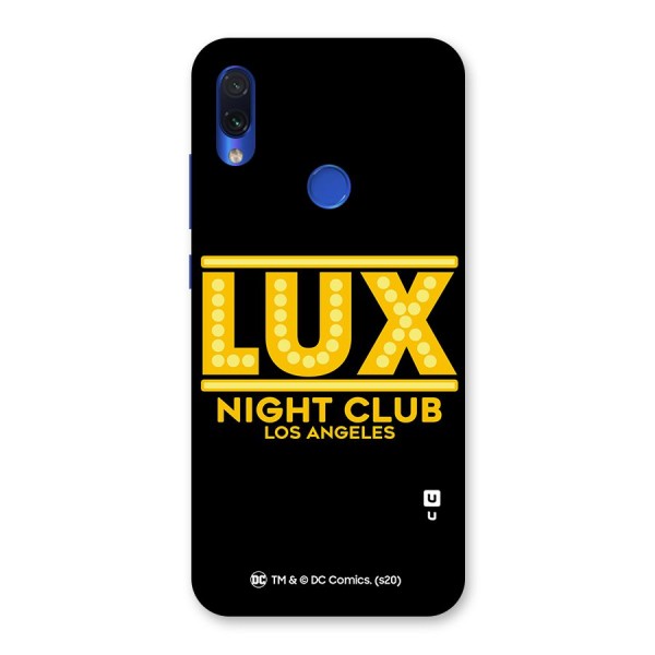 Lucifer Club Los Angeles Back Case for Redmi Note 7