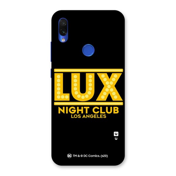 Lucifer Club Los Angeles Back Case for Redmi Note 7S