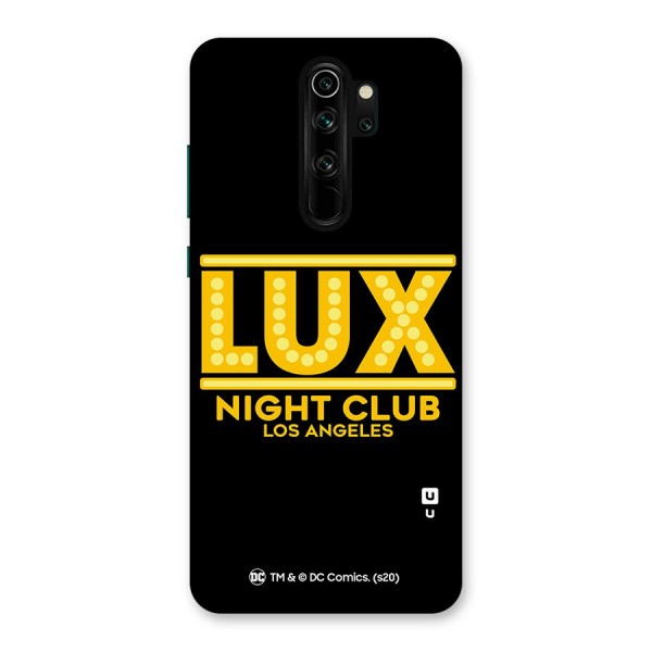 Lucifer Club Los Angeles Back Case for Redmi Note 8 Pro