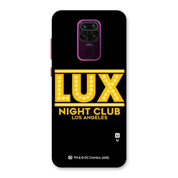 Lucifer Club Los Angeles Back Case for Redmi Note 9
