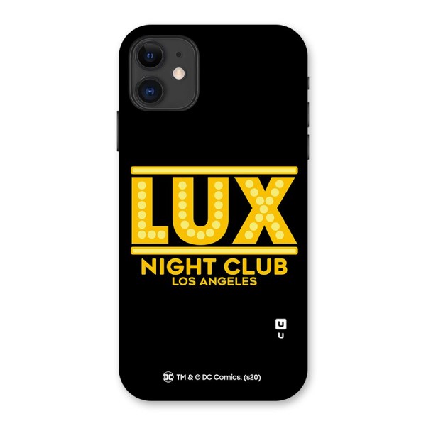 Lucifer Club Los Angeles Back Case for iPhone 11