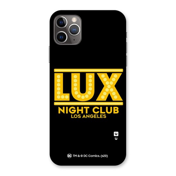 Lucifer Club Los Angeles Back Case for iPhone 11 Pro Max