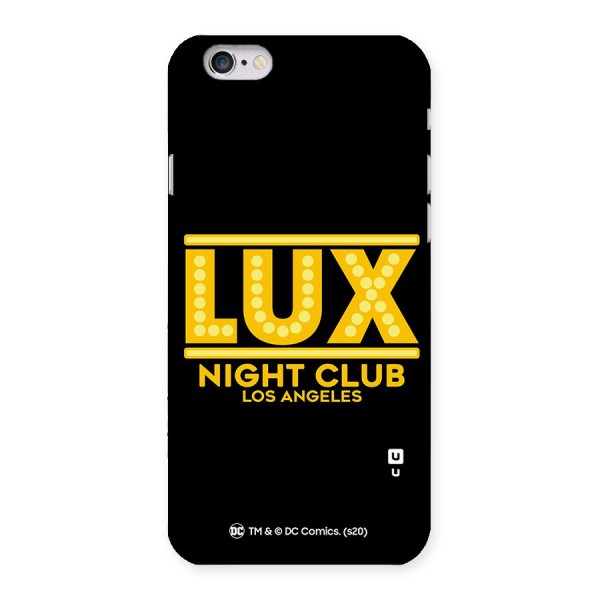 Lucifer Club Los Angeles Back Case for iPhone 6 6S