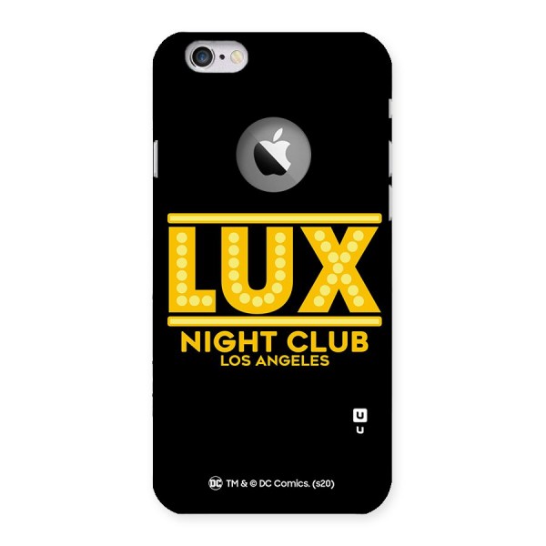 Lucifer Club Los Angeles Back Case for iPhone 6 Logo Cut