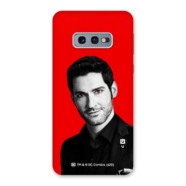 Lucifer Devil Smile Back Case for Galaxy S10e