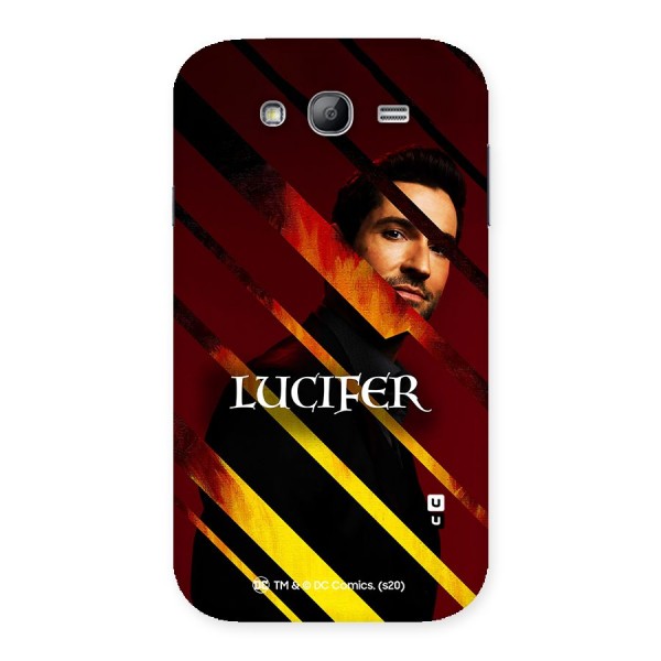 Lucifer Hell Stripes Back Case for Galaxy Grand Neo Plus