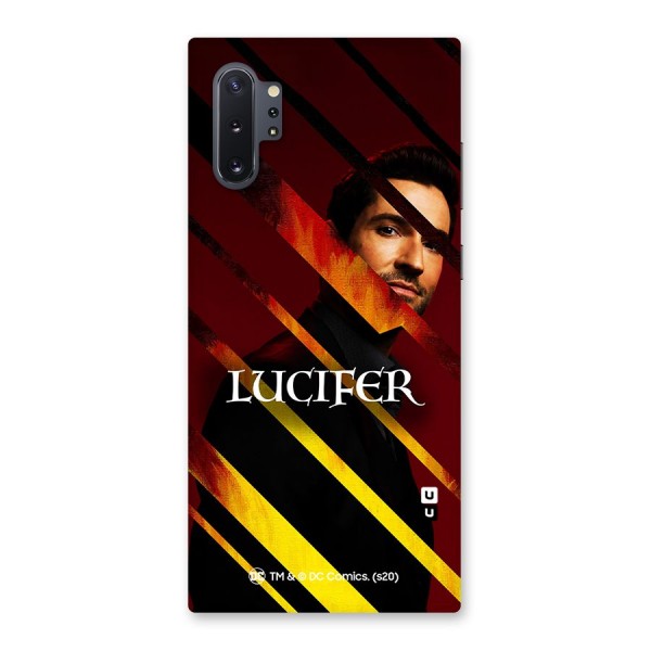 Lucifer Hell Stripes Back Case for Galaxy Note 10 Plus