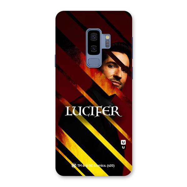 Lucifer Hell Stripes Back Case for Galaxy S9 Plus
