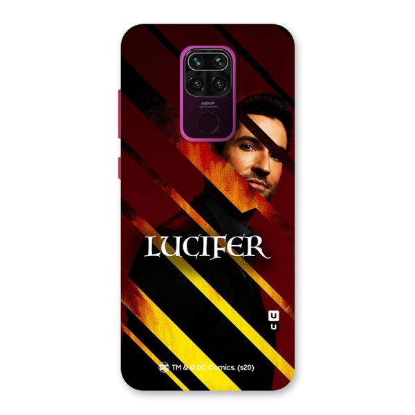 Lucifer Hell Stripes Back Case for Redmi Note 9